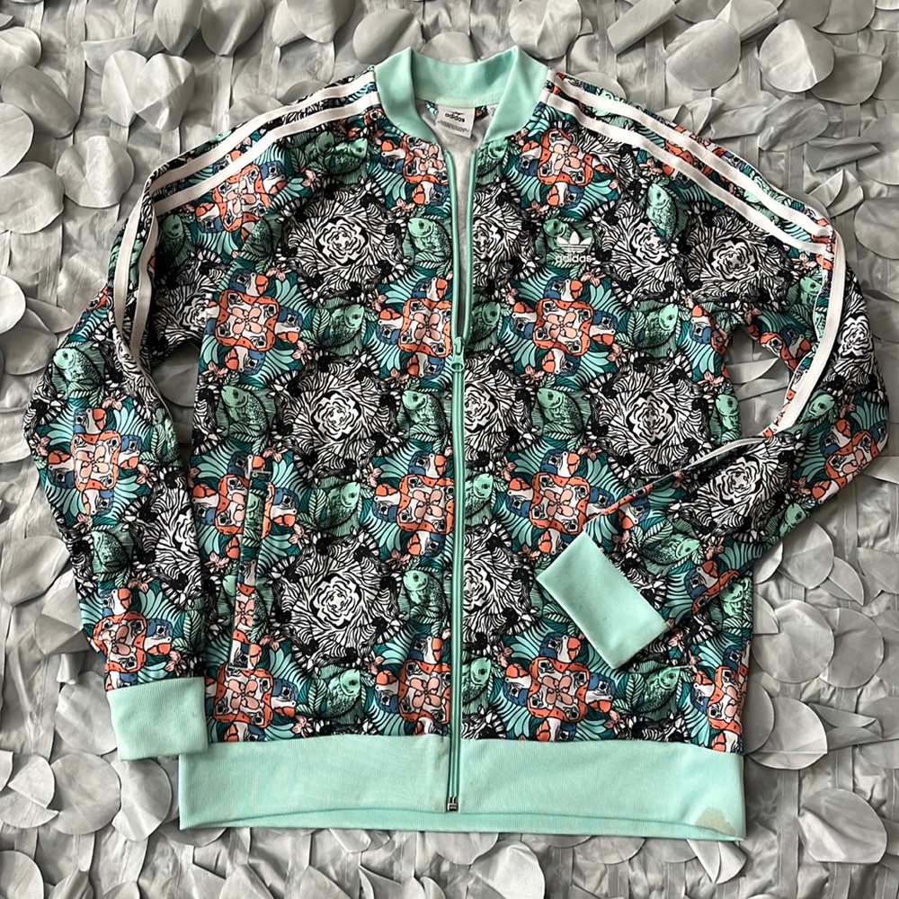 Adidas track jacket for kids.